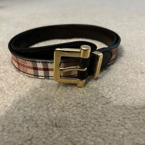 Burberry womens belt